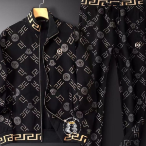 Versace Tracksuit - Black & Gold