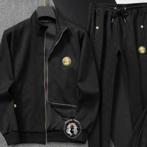Versace Tracksuit Set - Black
